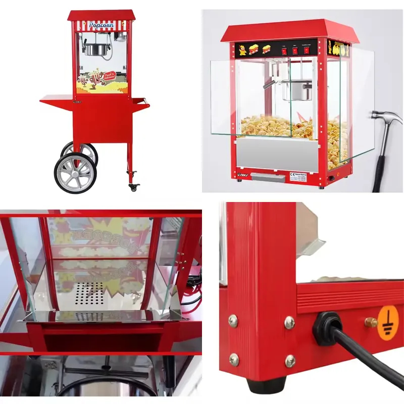 Hot Air Commercial Popcorn Mak - огляд і ціна Popcorn