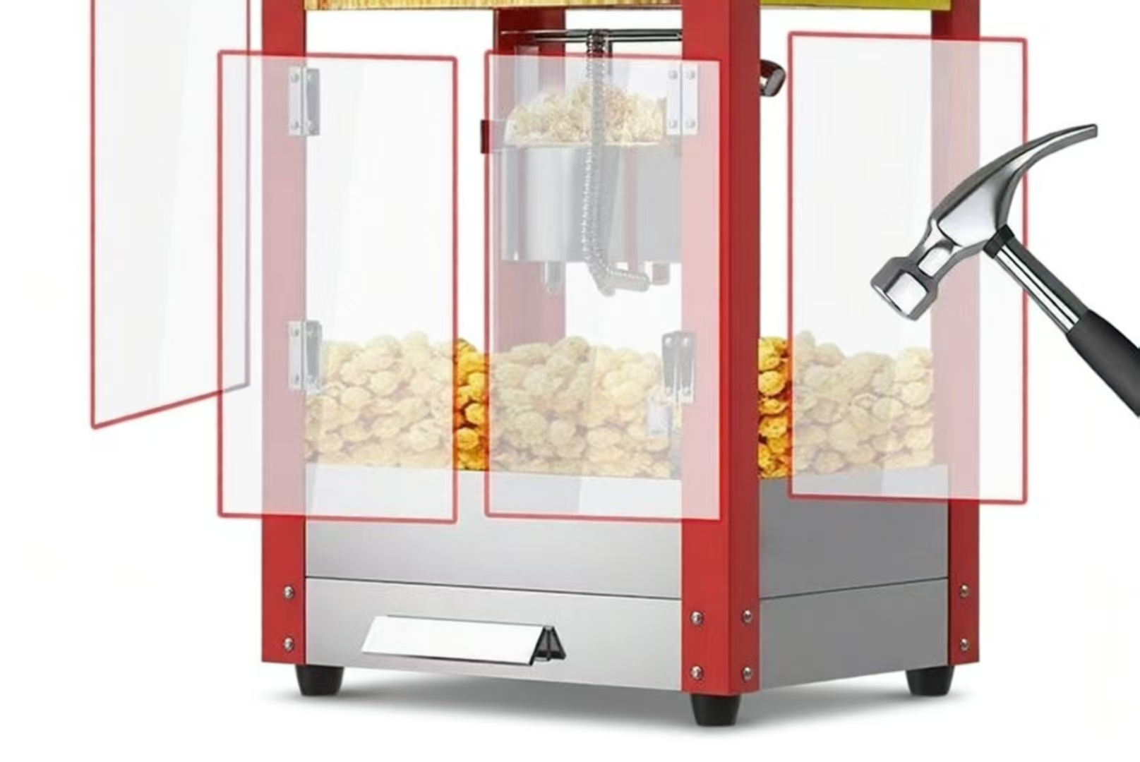 NWD Commercial Automatic Cinem - огляд і ціна Popcorn