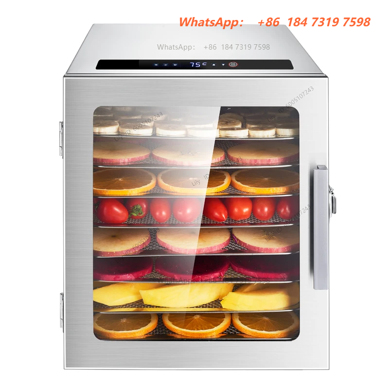 Large Capacity 8-Tray Food Deh - огляд і ціна Healthy Snacks Food