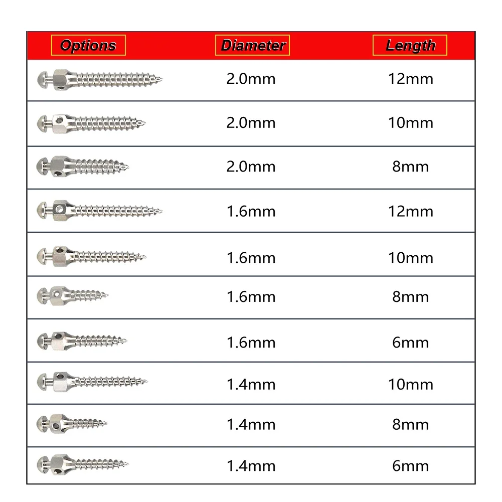 10Pcs Dental Orthodontic Micro - огляд і ціна Nuts Mix