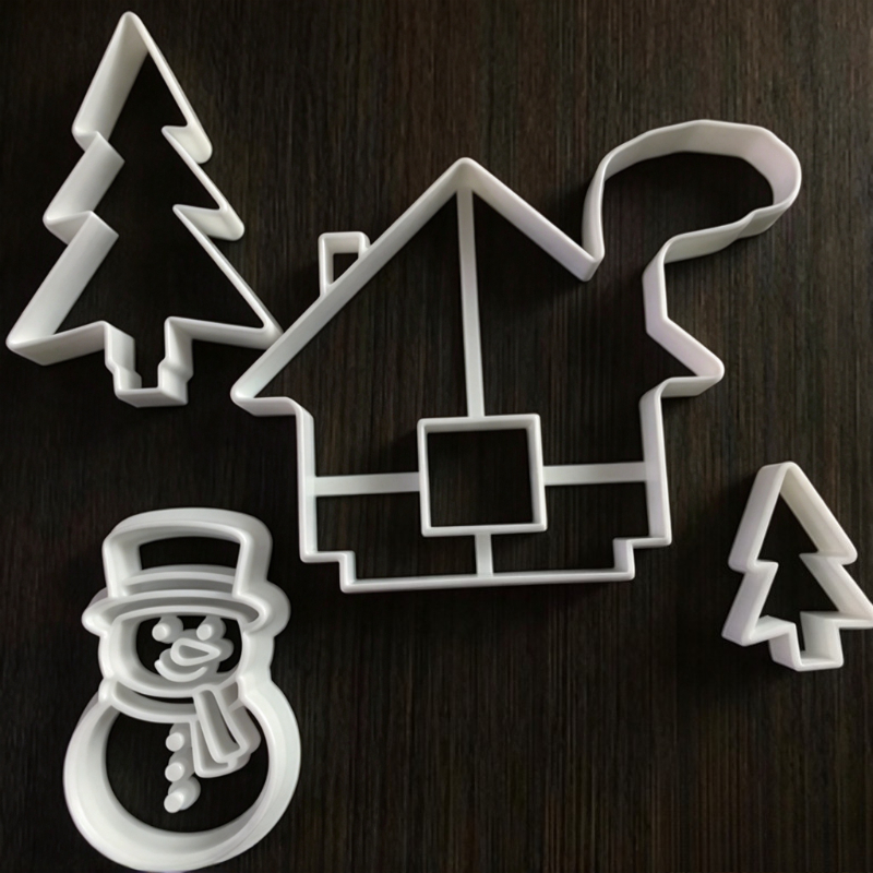 4Pcs Christmas Gingerbread Hou - огляд і ціна Cookies Pack
