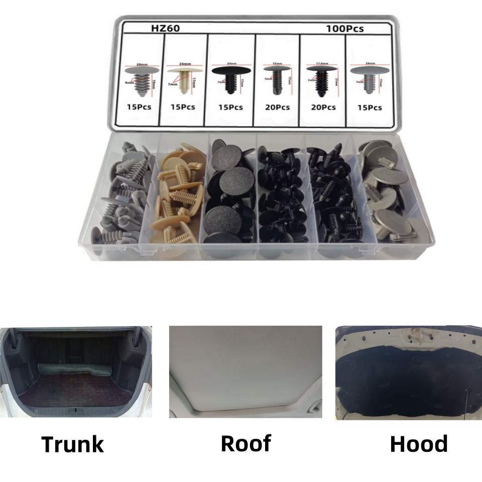 Car Fastener Clip Rivet Repair - огляд і ціна Trail Mix